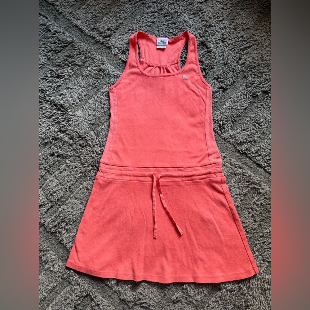 Lacoste Sporty Sleeveless Tank Dress